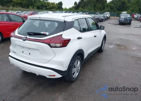 2024 Nissan Kicks S Xtronic Cvt z USA, uszkodzony, nr VIN 3N1CP5BV1RL506714